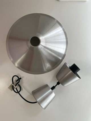 Lámpara de techo IKEA metálica