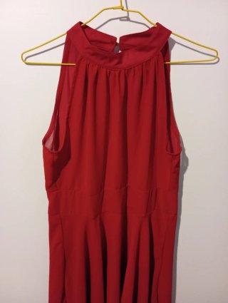 Vestido Corto Rojo Talla M