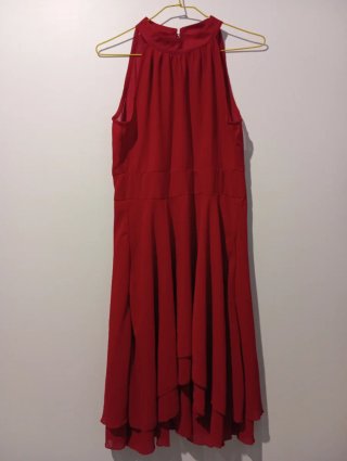 Vestido Corto Rojo Talla M