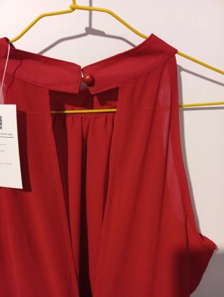 Vestido Corto Rojo Talla M