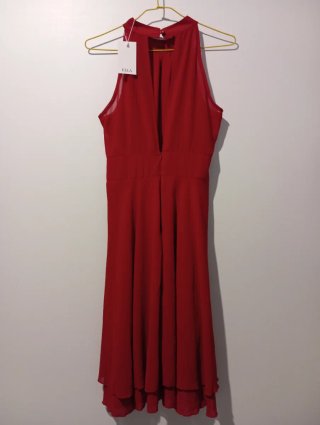 Vestido Corto Rojo Talla M