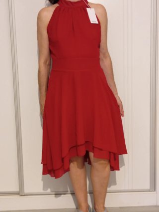 Vestido Corto Rojo Talla M
