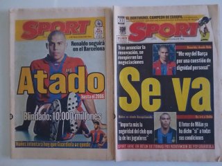 SPORT RONALDO-BARCA
