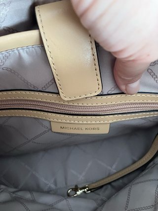 Bolso Tote Michael Kors Beige y Marrón