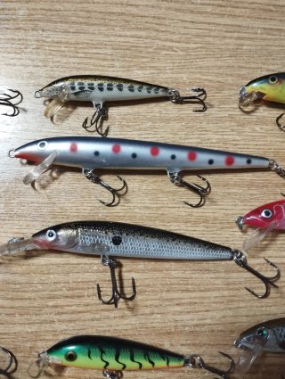 Lotes señuelos Rapala