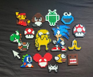 15 Figuras Hama Beads