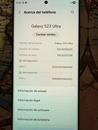 Samsung Galaxy S23 Ultra 256GB