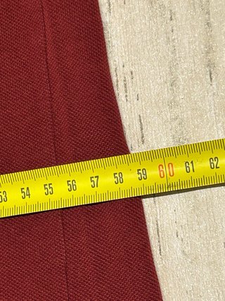 Lacoste Y2K Polo Shirt Long Slevees Red Retro