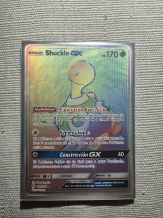 Carta Pokémon Shuckle GX