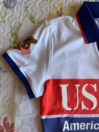 Nike USA x V.A.A. Short-Sleeve Polo White (T. M)