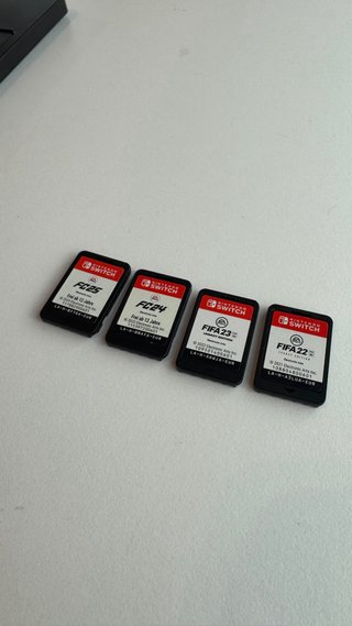 Lote 4 Juegos Nintendo Switch: FC25, FC24, FIFA 23
