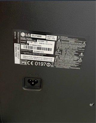 Smart TV LG 32 Negra