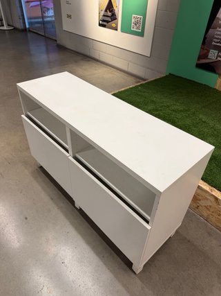 Mueble TV IKEA Besta blanco