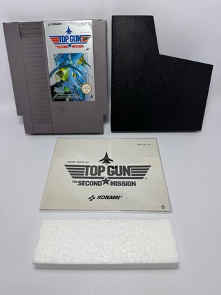 🇮🇹 Top Gun The Second Mission Mattel NES PAL A