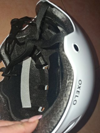 Patines Oxelo, protecciones y casco