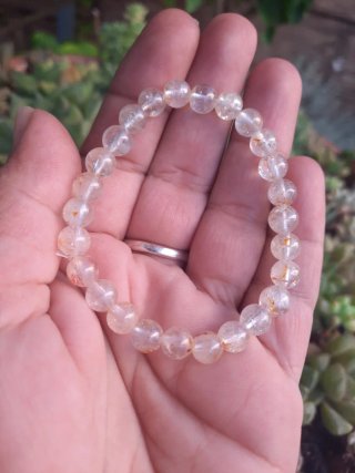 Pulsera de Topacio Amarillo