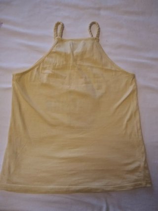 Top bimba con stampa ananas