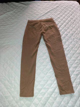 Pantalon Elegant'h Deluxe beige encaje Talla 38