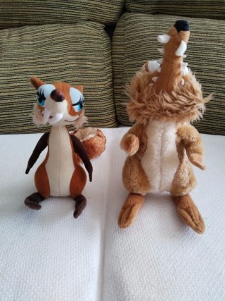 Peluches Ardillas Ice Age