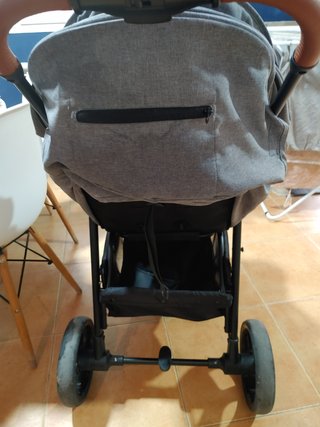 Carrito de paseo Kinderkraft gris