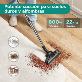 Eureka Apollo Aspiradora de Bote sin Bolsa,