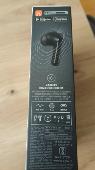 Auriculares JBL Tune Flex Negro