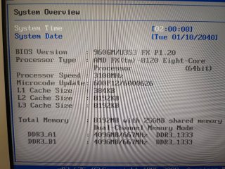 Placa Base AM3+ FX 8120 + 8GB RAM HyperX
