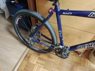 Bicicleta Specialized Hardrock Azul