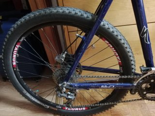Bicicleta Specialized Hardrock Azul