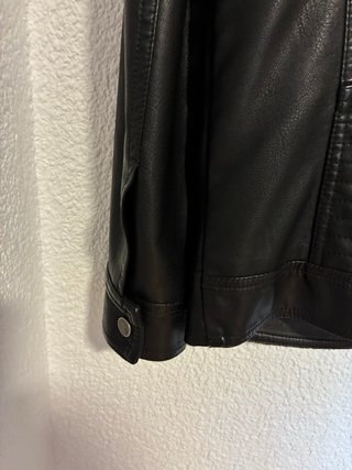 Chaqueta de cuero ONLY & SONS negra