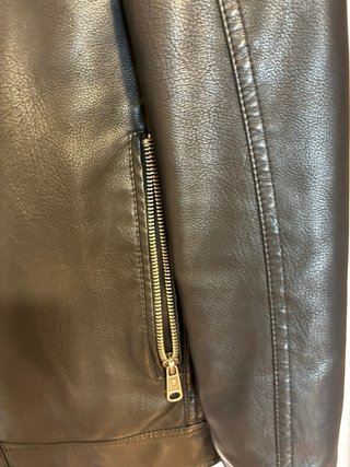 Chaqueta de cuero ONLY & SONS negra
