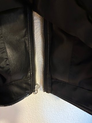 Chaqueta de cuero ONLY & SONS negra
