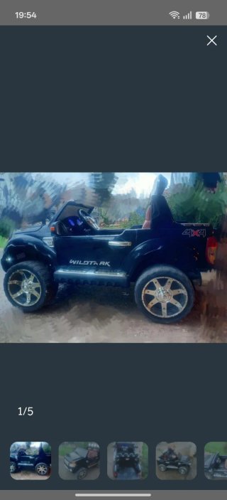 Coche Juguete Ford Ranger Wildtrak 4x4