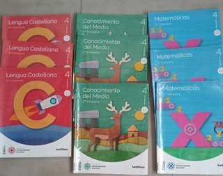 Lengua , Matemáticas y Conocimiento del Medio.