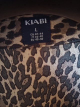 Camicia leopardata Kiabi