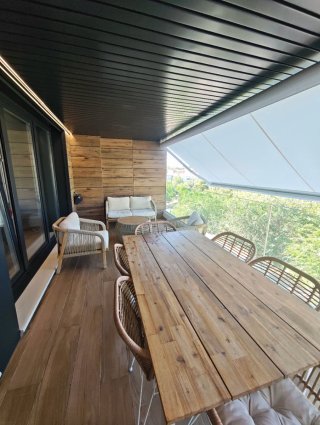 Conjunto de mesa y 6 Sillas terraza Sklum
