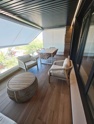 Conjunto de mesa y 6 Sillas terraza Sklum