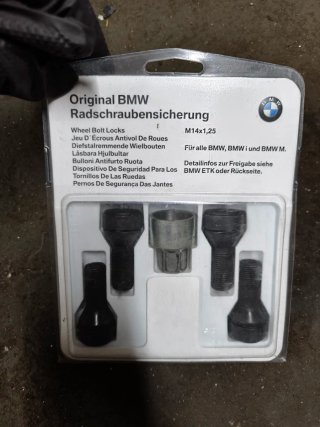 Kit tornillos antirrobo BMW M14x1,25