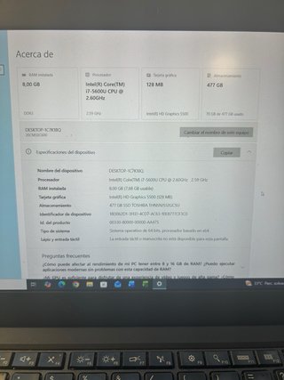Lenovo Thinkpad X250 i7