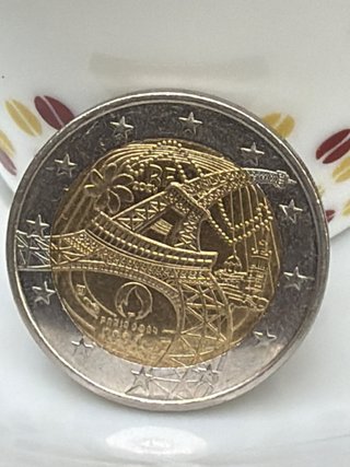 2 Euros Mónaco 2022 2 euros paris 2024