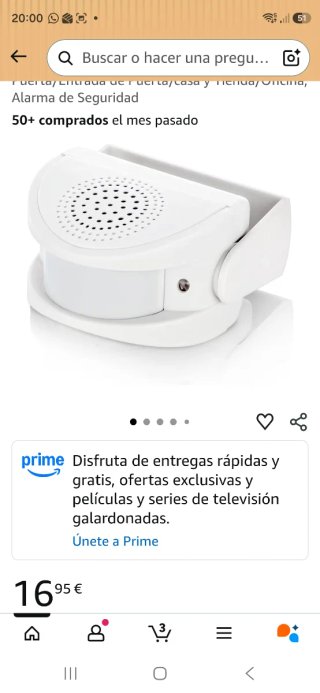 Detector de movimiento para puertas