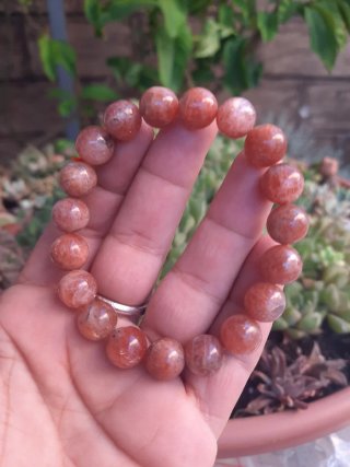 Pulsera Piedra Sol Natural suntone diam  11