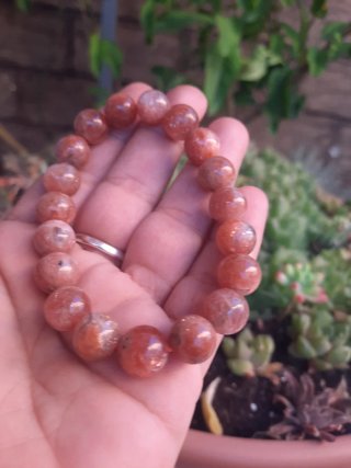 Pulsera Piedra Sol Natural suntone diam  11
