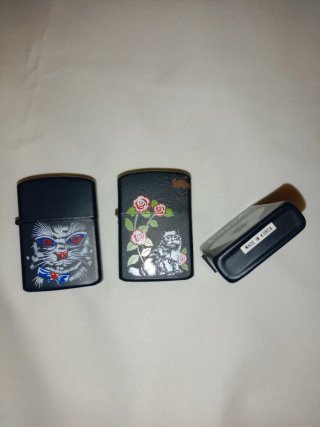 Set 3 Accendini Modello Zippo. Made in korea