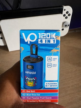 Vapanda Powerbank 120K 4 in 1