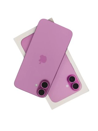 IPHONE 16 PLUS 128GB COLORE ROSA CON CUSTODIA CON BATTERIA AL 100%