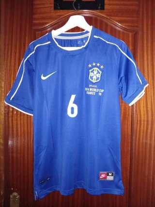 Camiseta Fútbol Retro R.Carlos talla M