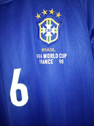 Camiseta Fútbol Retro R.Carlos talla M