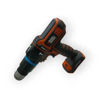 TALADRO ATORNILLADOR A BATERIA BLACK & DECKER MTHD5 + 2 BATERIAS + CARGADOR + MALETIN