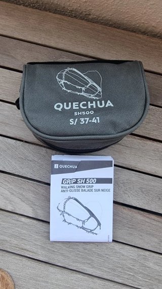 Crampones Quechua Decathlon Talla 37-41 nuevos